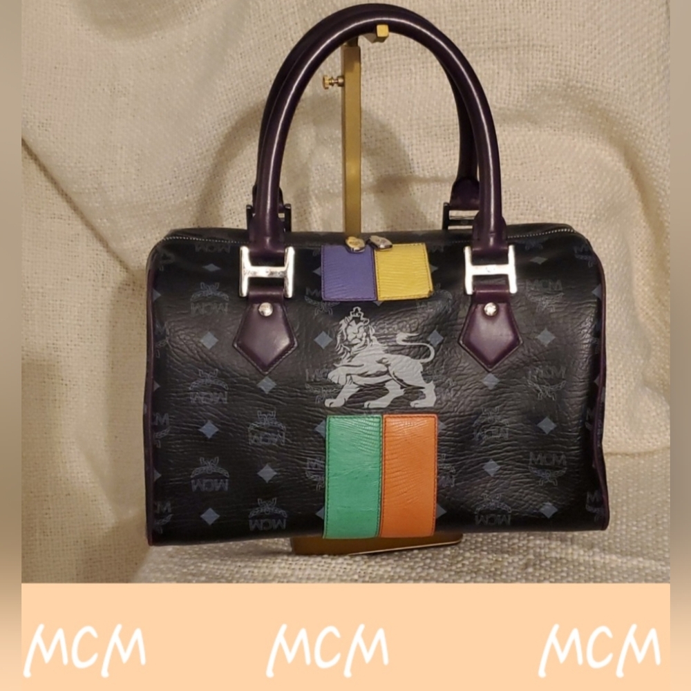 MCM Black Multicolor Bag